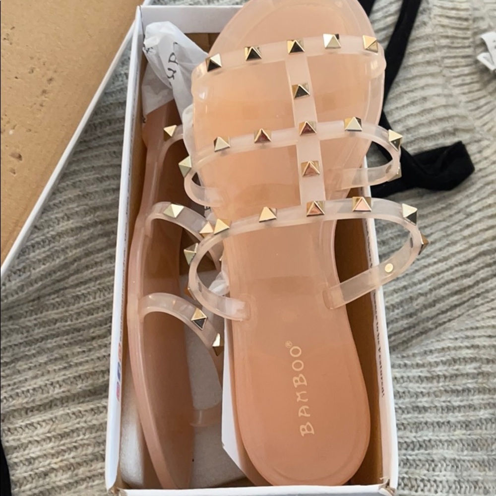 Studded sandals